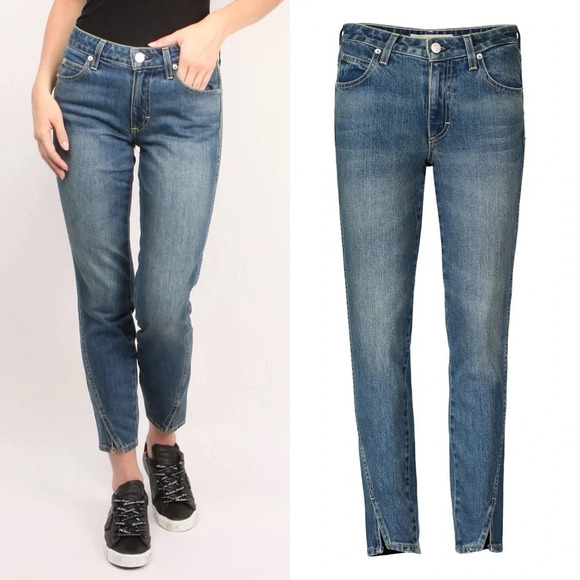 NWOT AMO Twist Slim Fit Ankle Jeans Liberty Denim Women’s 26 - Picture 1 of 15